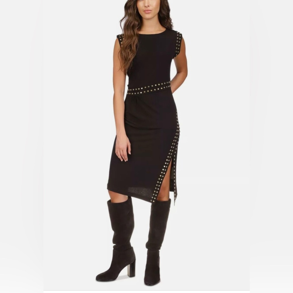 Michael Kors
Women's Astor Studded Side-Slit Midi Dress